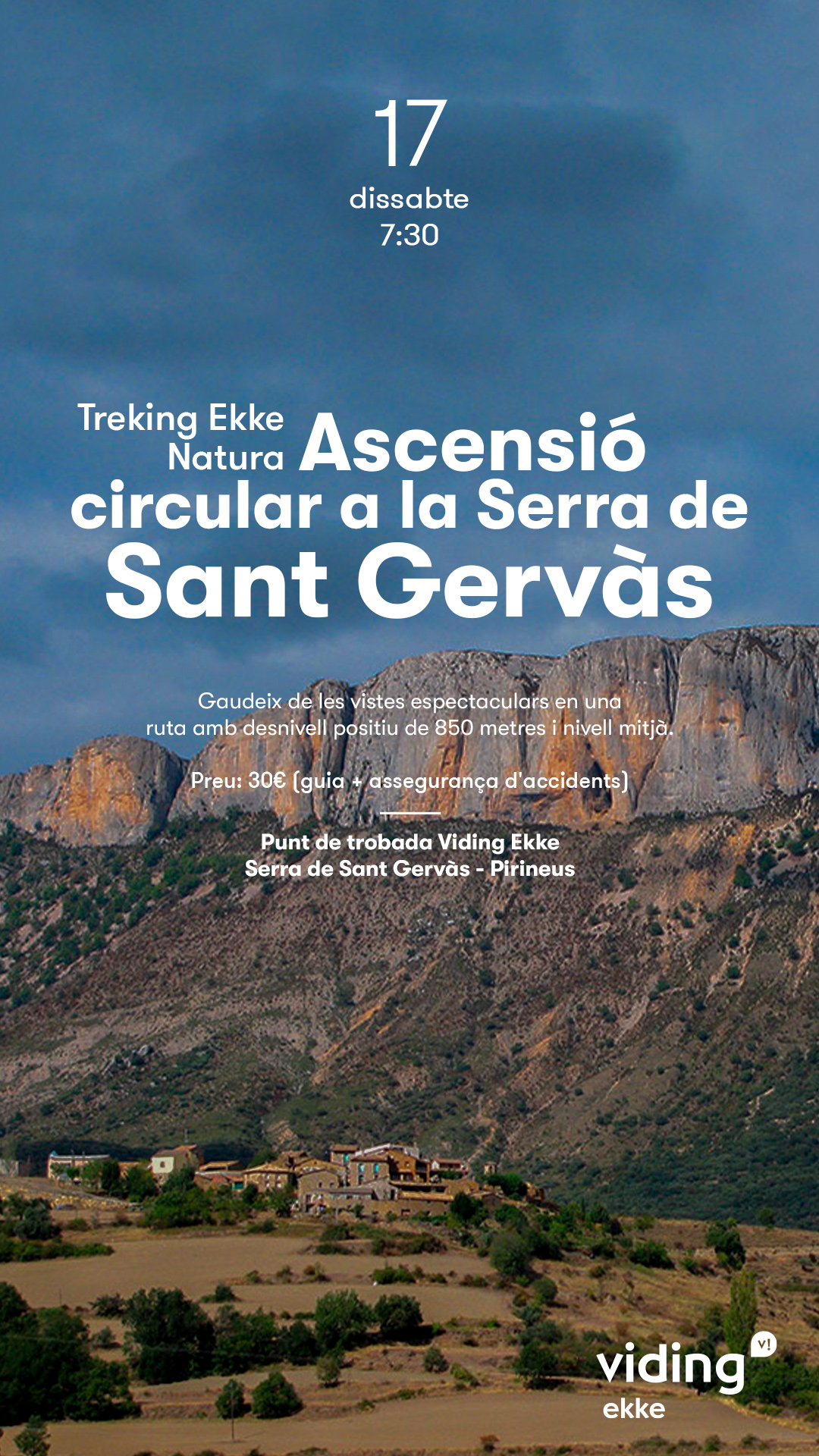 EKKE NATURA: ascensió circular a la Serra de Sant Gervàs